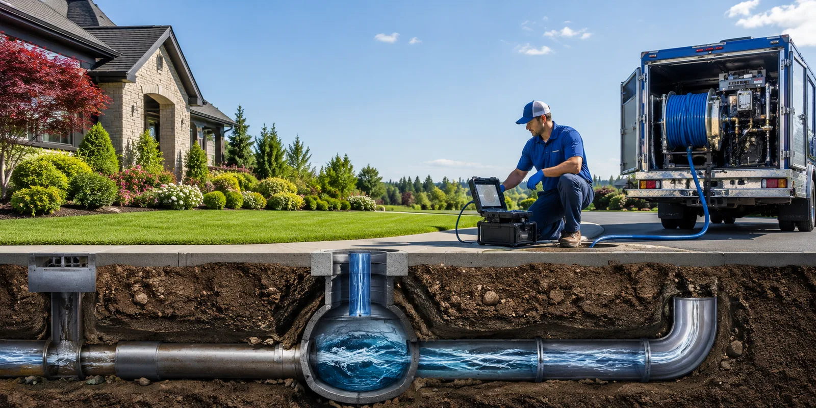 Drainage restoration information for Quinton, OK